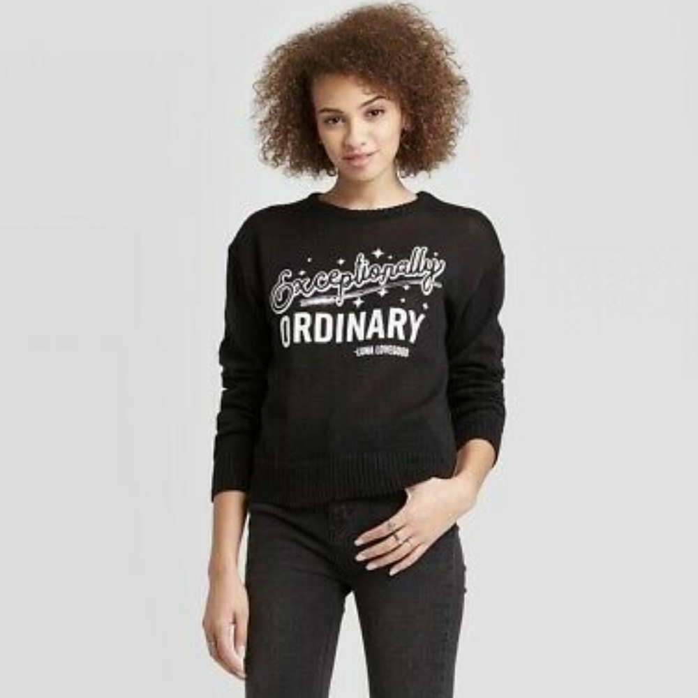 Harry Potter Luna Lovegood Quote Sweater